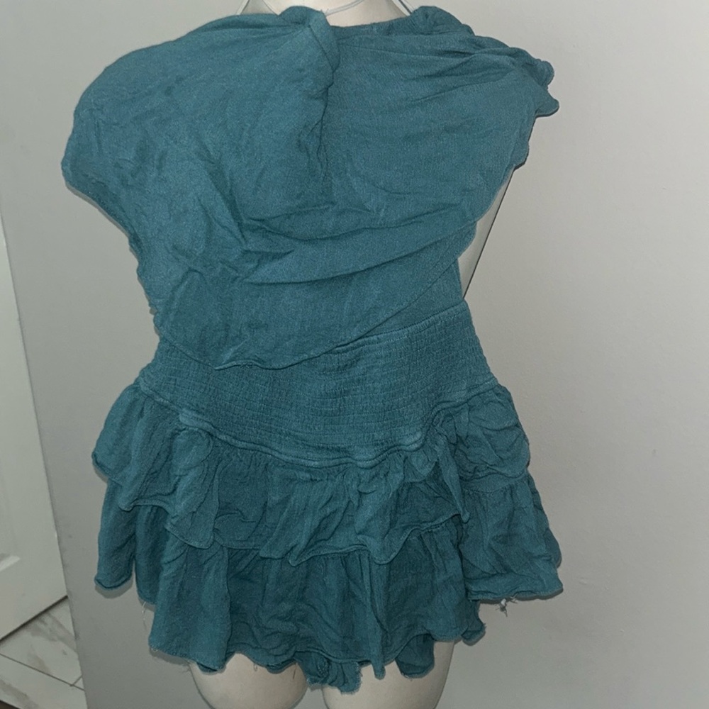 Teal Pants Store Shorts Romper